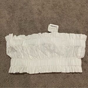 Ruffle Bandeau Bra Top NWT